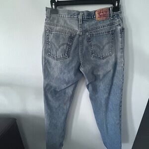 Levi's women’s 550 relaxed tapered leg size 12 red tag